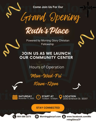 Grand Opening of Ruth’s Place
